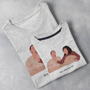 Camiseta "Dilo, Juan, dilo,PUF"
