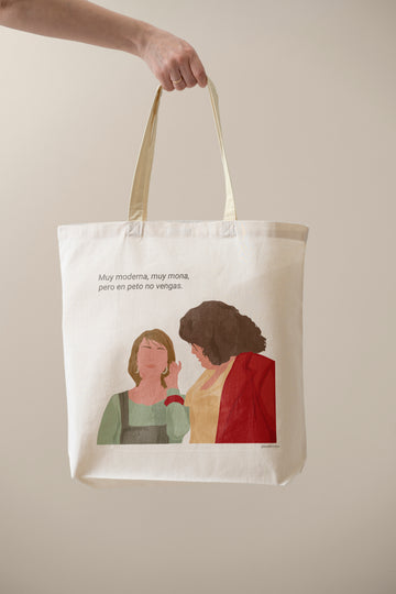 Bolsa Paquita Salas "En peto no vengas"