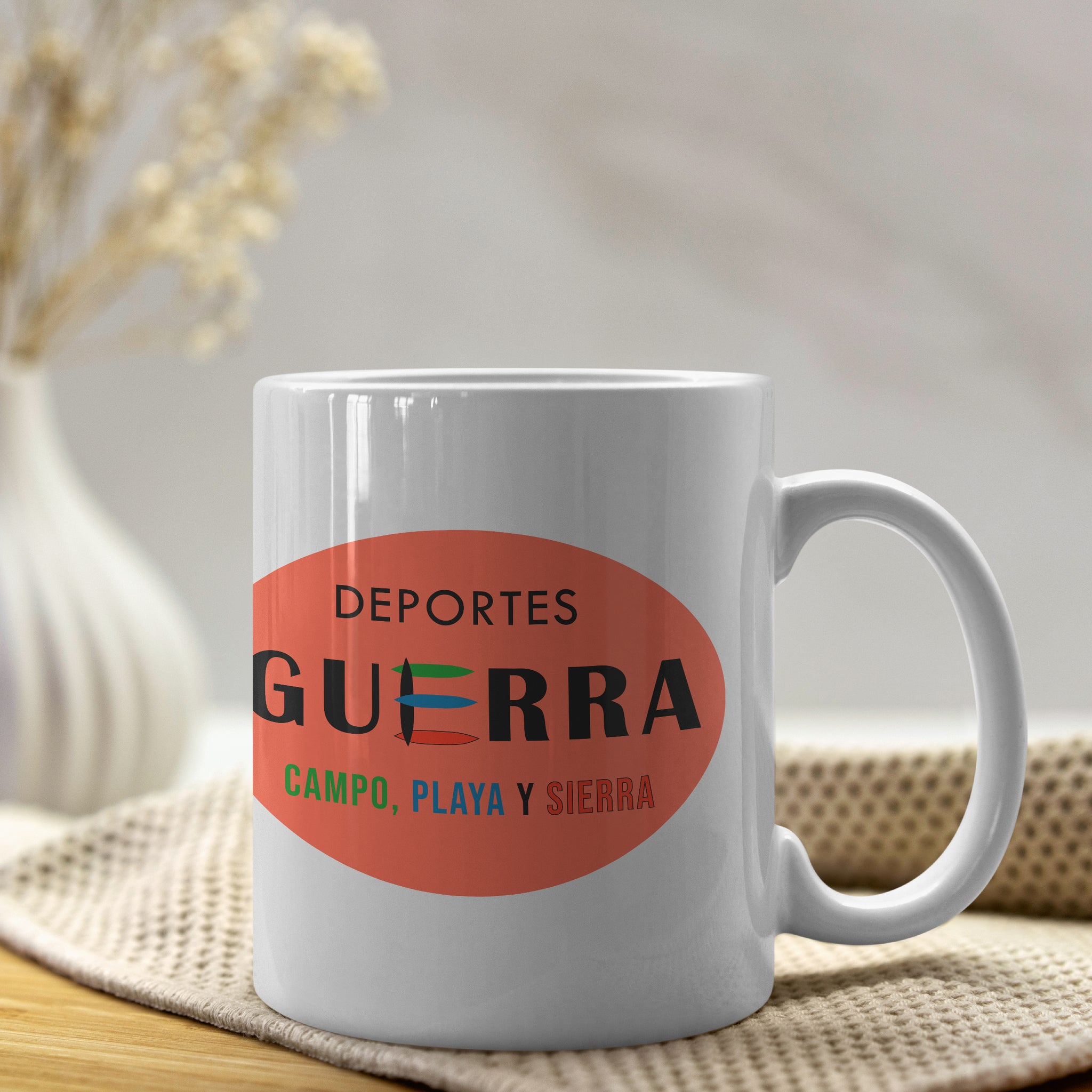 Taza “Logo Deportes Guerra”