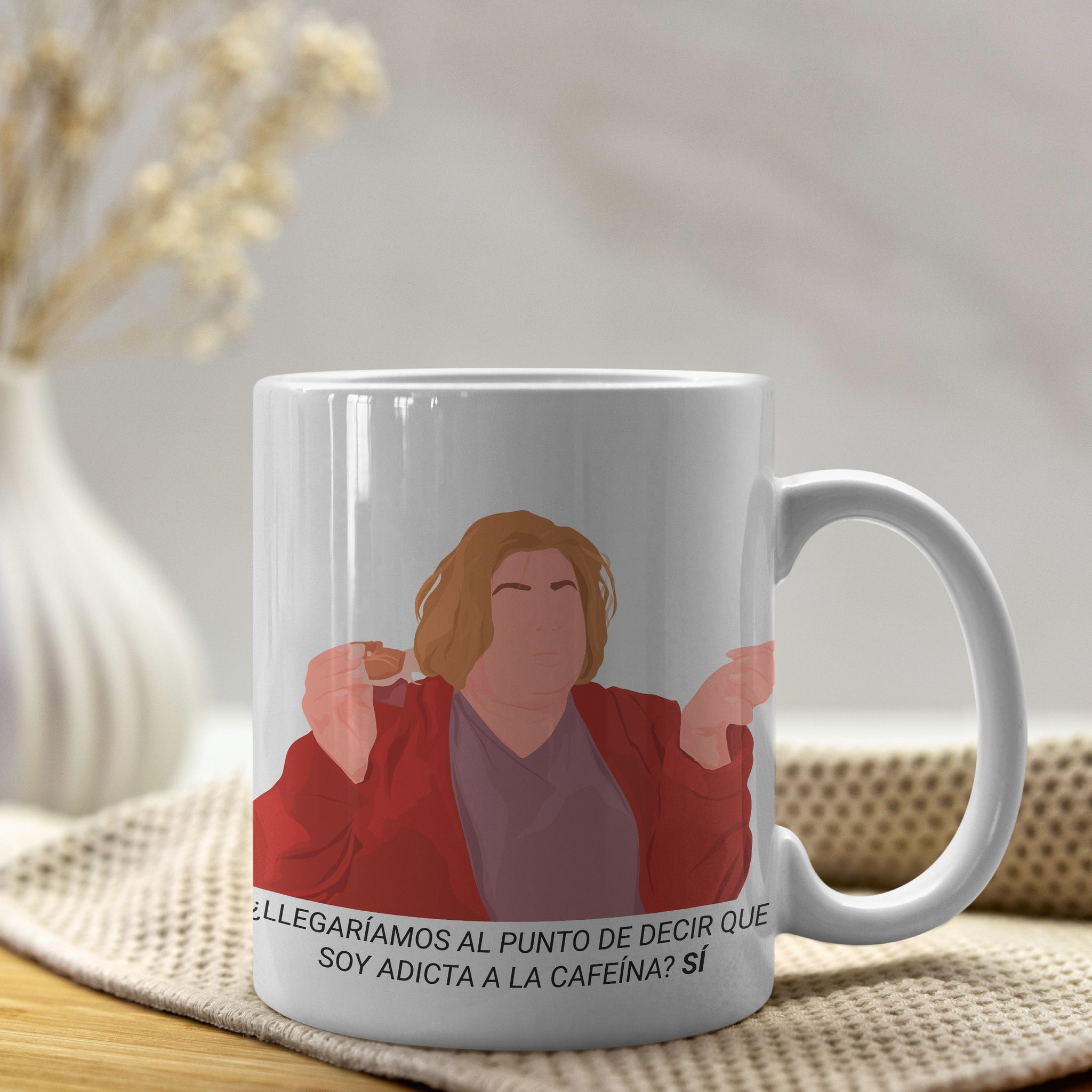 Taza Paquita Salas “Adicta al café”