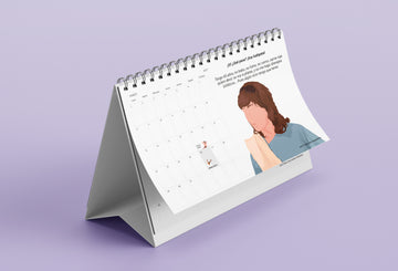Calendario escritorio 2027 "Aquí no hay quién viva".