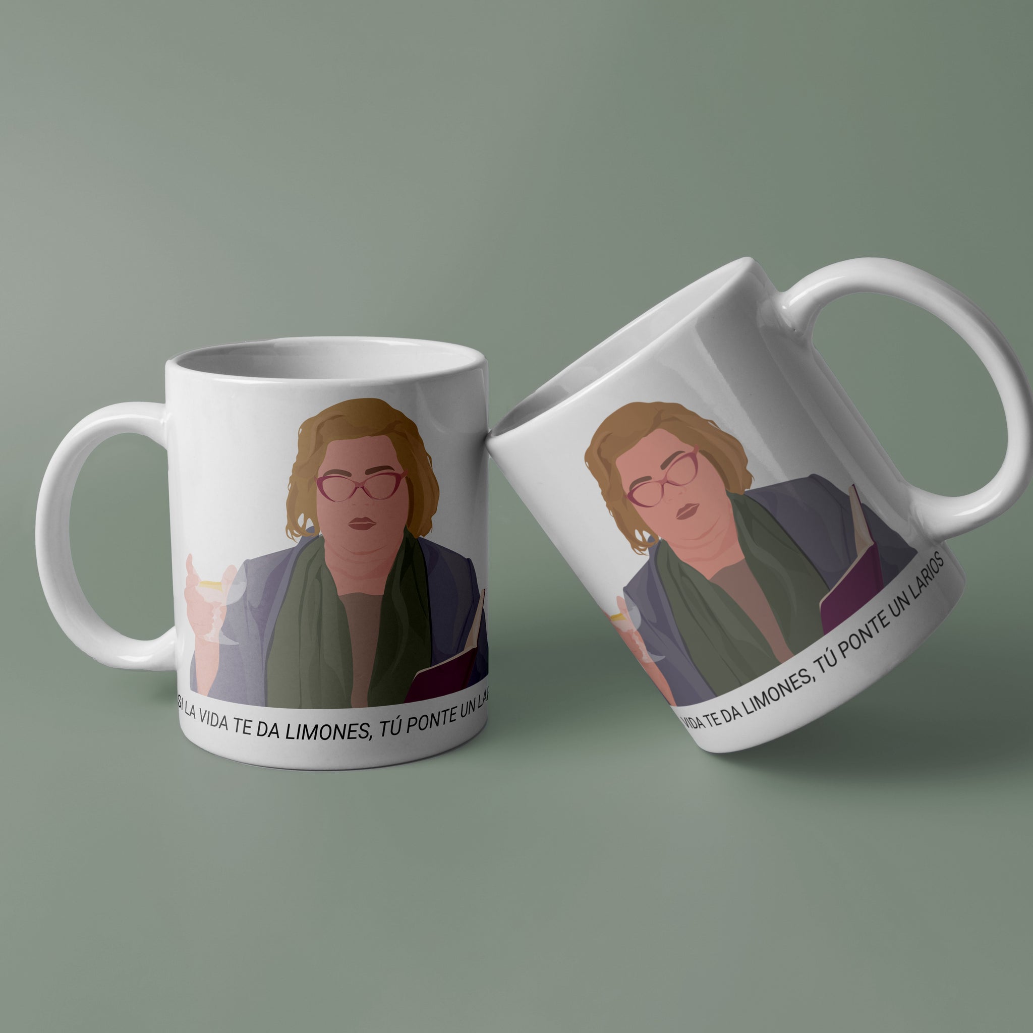 Taza  Paquita Salas “Tú ponte un Larios”