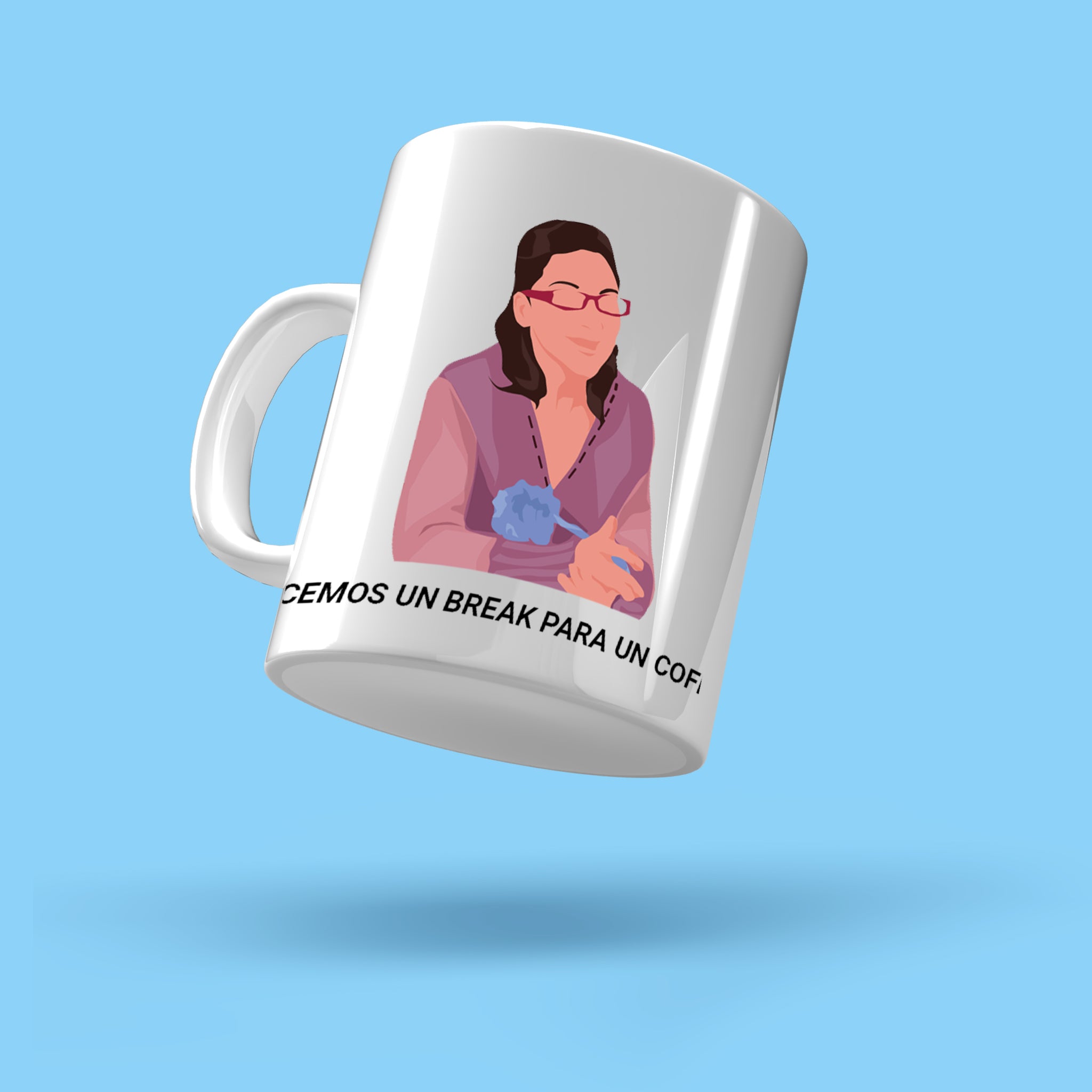 Taza Belén "Hacemos un break para un coffee"