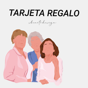 Tarjeta regalo SBENITODESIGN