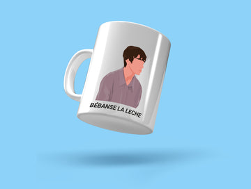 Taza “Bébanse la leche”