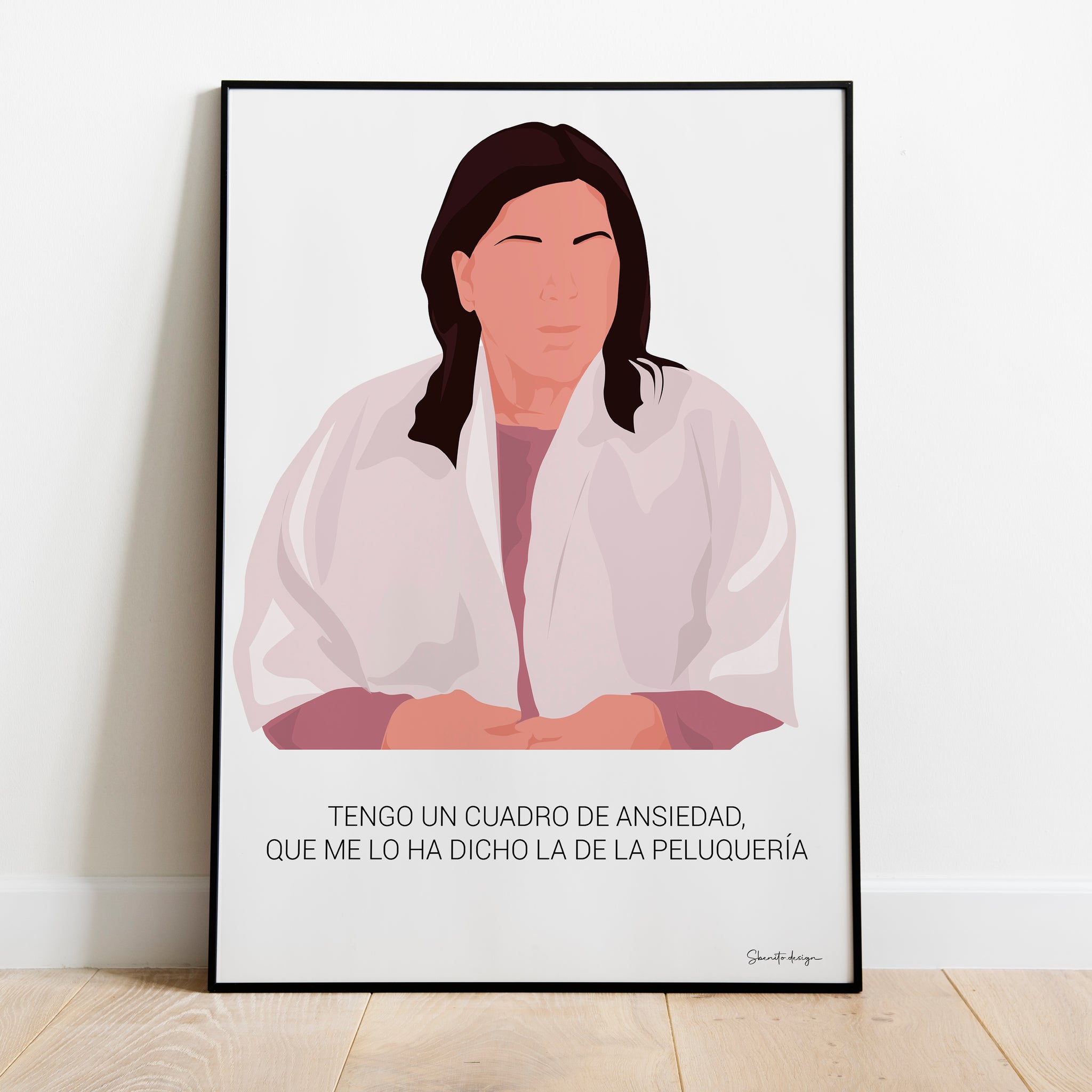 Lámina "Cuadro de ansiedad"