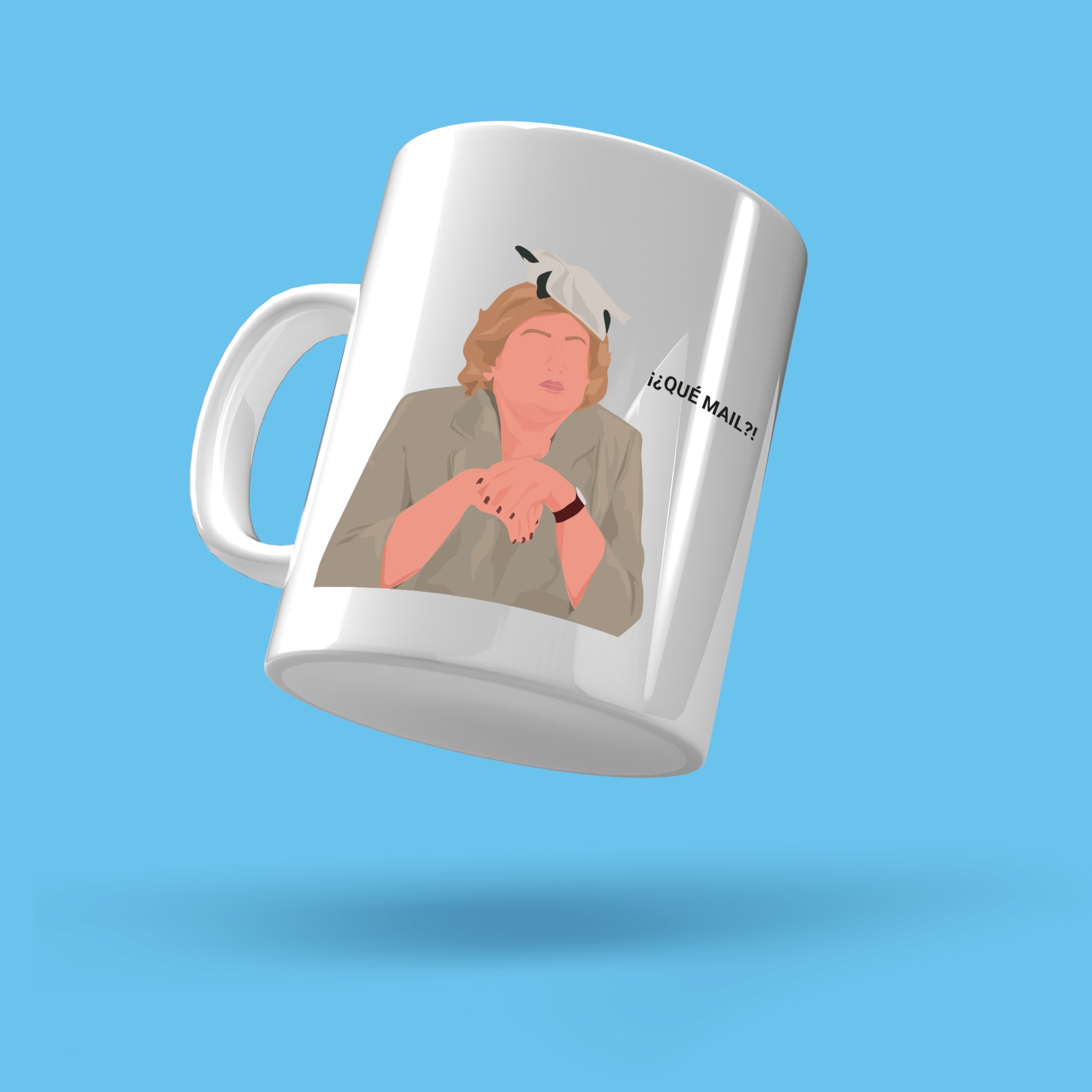 Taza Paquita Salas “¿QUÉ MAIL?”